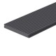 Vlonderplank Composiet massief antraciet zwart breed 2,3x19,6x400 cm 103155